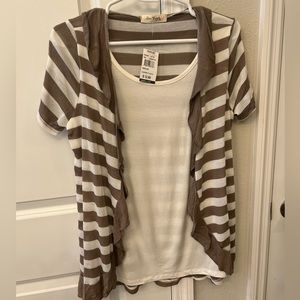 Never worn maternity top. SIZE MED